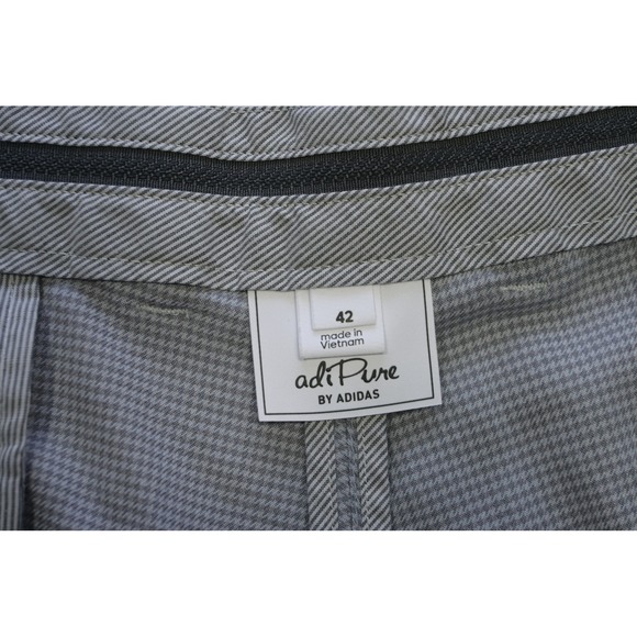 Adidas Adipure Golf Pants Wicking Performance Mens Sz 42 x 30 Athletic Gray - Picture 10 of 14